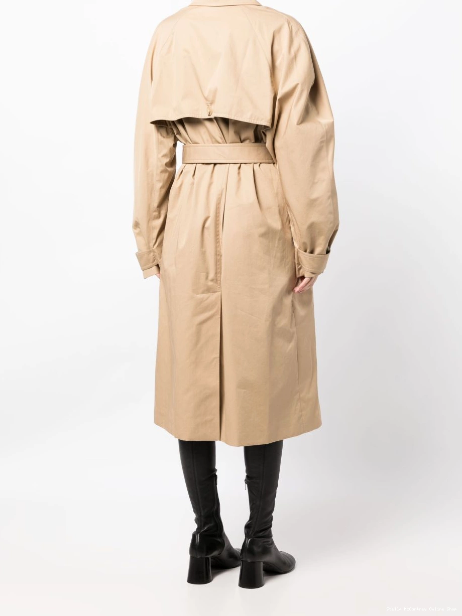 Affordable Stella cotton organic McCartney trench Stella coat Iconics Women 0501